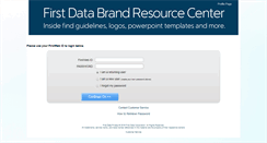 Desktop Screenshot of firstdatabrandcenter.com
