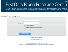 Tablet Screenshot of firstdatabrandcenter.com